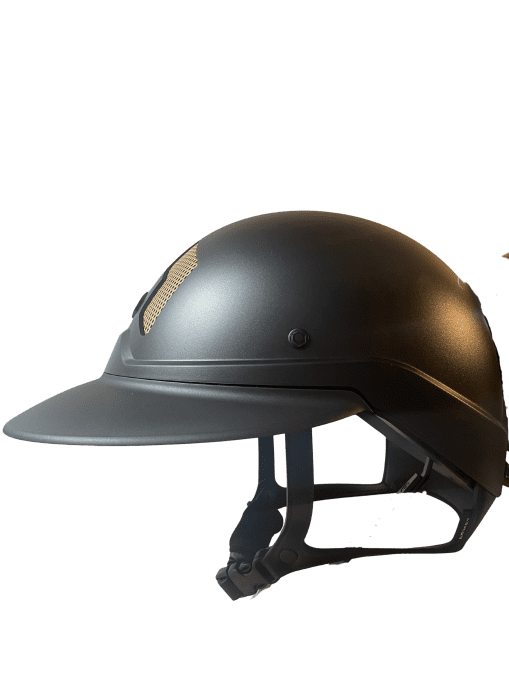 Casque Armet Dark - Grille or 