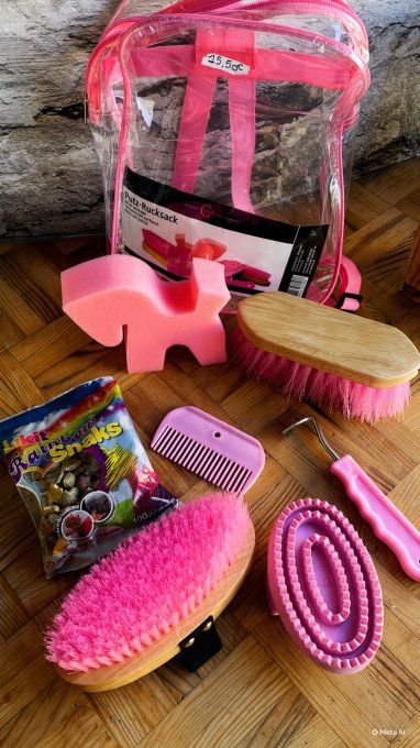 Kit de pansage sac a dos - Covalliero