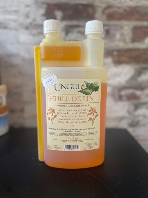 Huile de Lin 100% pure - Ungula Naturalis 