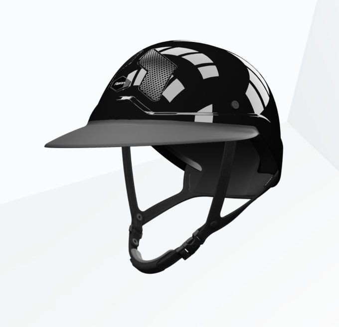 Casque Armet Star Angel - Full Black 