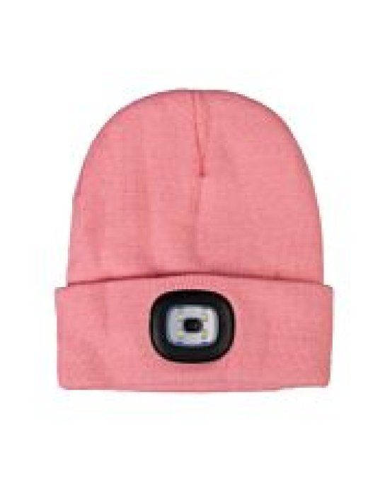 Bonnet Honey HKM - avec lampe frontale USB 