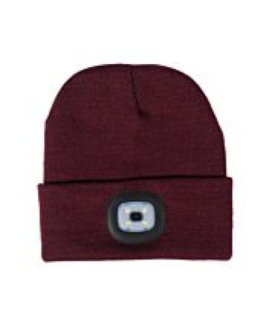 Bonnet Honey HKM - avec lampe frontale USB 