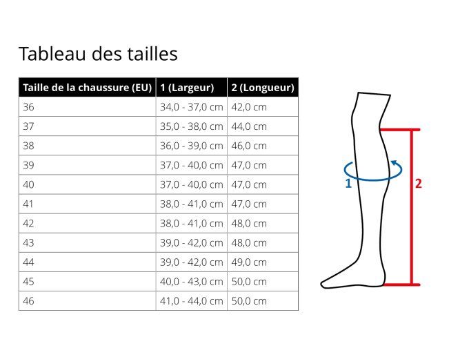 Bottes Valencia - Standard 