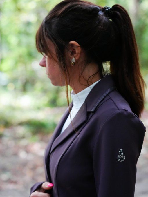 Veste de concours Colette Prune  - Le sabotier 